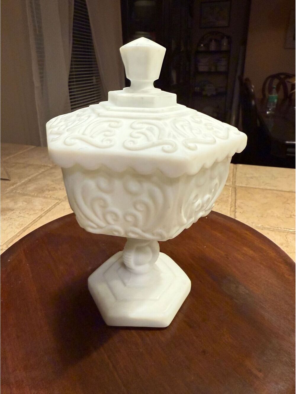 4. Imperial Satin Glass Wedding Bowl 1951-1972